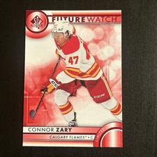 2023-24 SP Authentic Limited Red #156 Connor Zary FW RC