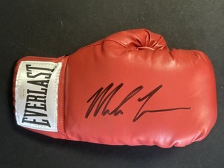 Mike Tyson Signed Red Everlast Boxing Glove (R) AUTO GTSM Hologram