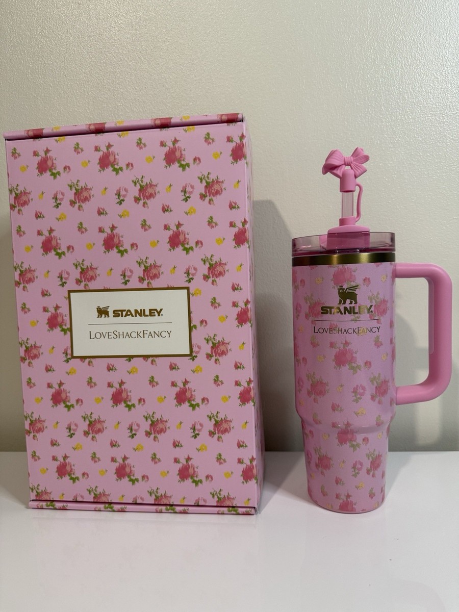 Stanley x LoveShackFancy Pink Floral 30oz Insulated Tumbler with