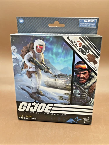 2023 Hasbro Classified GIJoe Snow Job #67  Action Figure Sealed