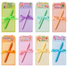 ANGOLIO 8Sets Teacher Notepad Sets to Do List Sticky Notes Memo Notepads Bulk...