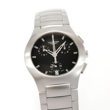 Longines Oposition L3.618.4 Men's 38mm Black Dial Chronograph L3.618.4.52.6 Date