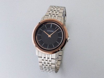 CITIZEN AR5055-58E Outlet Eco-Drive Super Titanium Black Ultra Thin Watch JP
