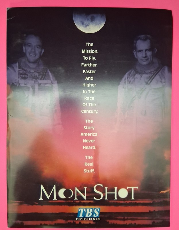Original 1994 TBS Moon Shot Documentary Press Kit - NASA Space History Archive