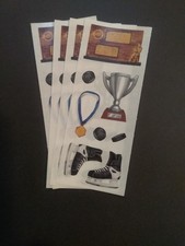 Creative Memories  Lot of Four Studio Stickers  2" x 5"  Trophy   