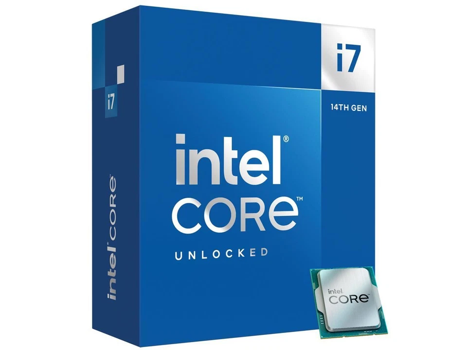Intel Core i7-14700K - Core i7 14th Gen 20-Core (8P+12E) LGA 1700 125W Intel UHD - Image 2 of 3