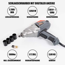 Mauk Schlagschrauber Reifenwechseln inkl. Koffer 500Nm Drehmoment KFZ PKW
