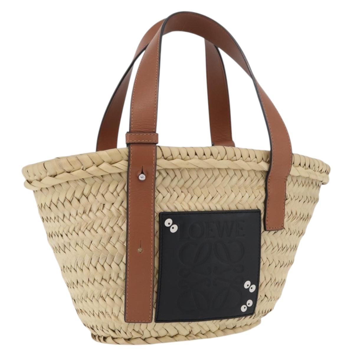 LOEWE × Ghibli My Neighbor Totoro Basket Soot Sprites Bag Raffia