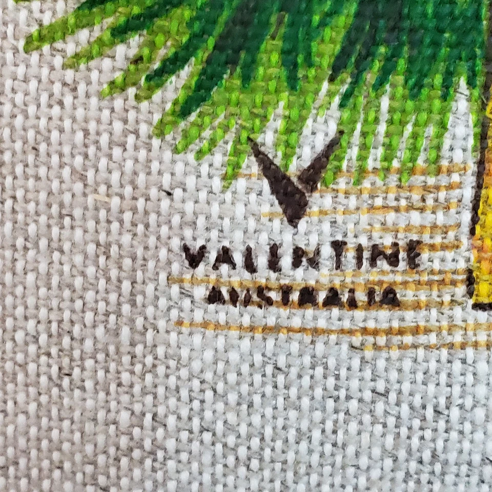 Vintage Valentine Australia Sarah Kay Advent Christmas Countdown Calendar Linen - Image 4 of 4