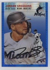 2023 Topps Chrome Platinum Anniversary Blue Prism Refractor Jordan Groshans 0i1b
