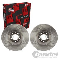 2X Champion Bremsscheiben 330Mm BelÜFtet Vorne Passend FüR CitroËN C5 C6