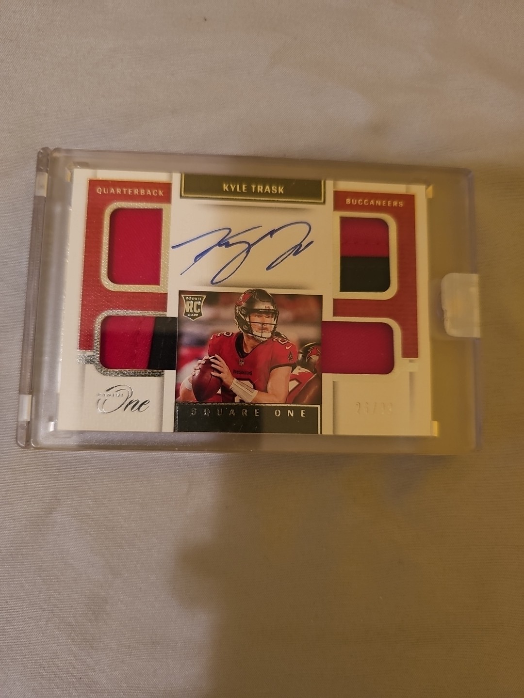 2021 Panini One - Square One Autograph Kyle Trask #78  /99