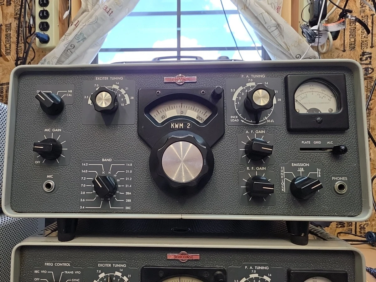 セール‼️Collins ラジオ KWM-2,2A ALC Sメーター などの部品 Collins Kwm 2 for sale - eBay