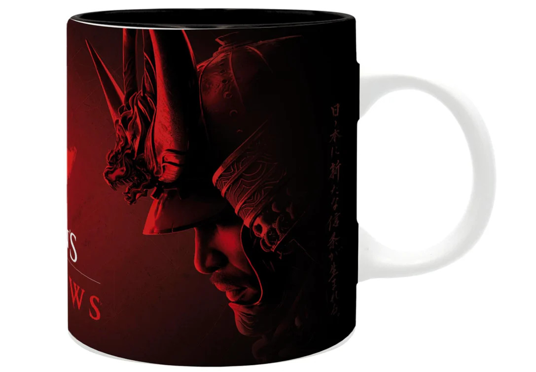 Mug Assassin's Creed Shadows idée cadeau tasse de collection Yasuke Naoe 320ml