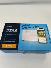 Rachio 3 Smart Sprinkler Controller 4 Zone 3rd Gen