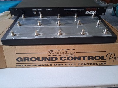 Voodoo Lab GCX Guitar Audio Switcher & Pro Ground Control Untested