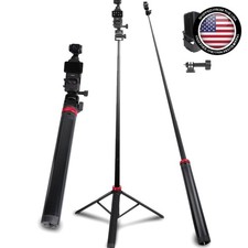 Tripod Selfie Stick 80 Inch for DJI Osmo Pocket 3 4 Aluminum Adjustable Exten...