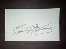 Brian Matusz, ORIOLES (2009 Debut) SIGNED 3x5 Card (HS) - Died 2025