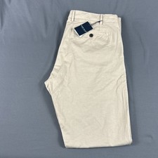 Peter Millar Pants Crown Crafted Somerset 38 x 34 Sand Cotton Linen MSRP 225