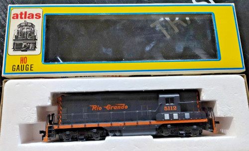 Locomotora diésel escala HO Atlas Rio Grande D&RGW GP 7 nº 5112 | Condition: New