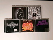 5 CDs Black Sabbath und Ozzy Osbourne, Konvol...