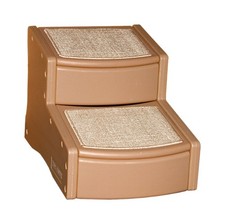 Pet Gear Easy Step II Pet Stairs, 2 Step For Cats/Dogs Up To 75-Pounds, Porta...