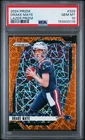 2024 PANINI PRIZM LAZER PRIZM #329 DRAKE MAYE PSA 10