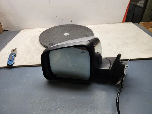 Driver Side View Mirror Power Heated Chrome Fits 11-18 GRAND CHEROKEE 767635
