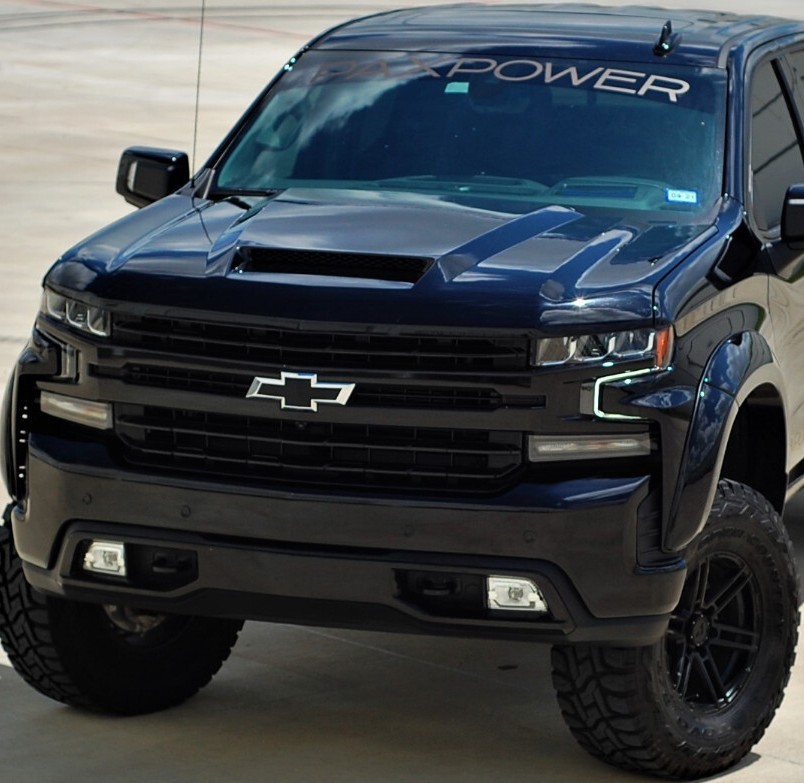 Ram Air Hood For Chevy Silverado 1500 2019-2026 RK Sport 29018000
