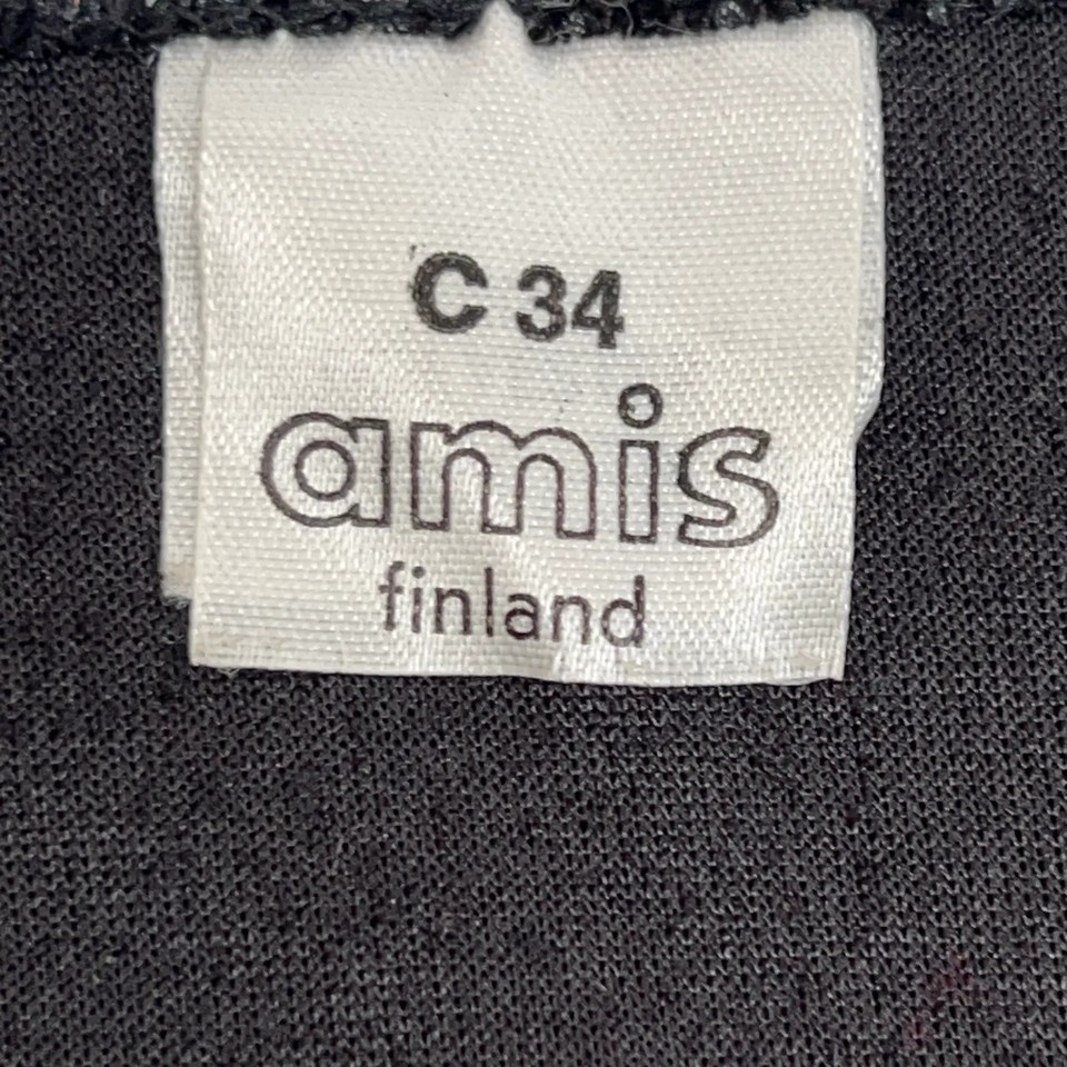 Amis, Tank­top, Größe: 34, Schwarz, Polyester, Sonstiges, Damen #3X7 ...
