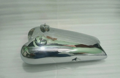 BROUGH SUPERIOR SS100 ALPINE GRAND SPORT AGS ALUMINUM POLISH FUEL PETROL TANK