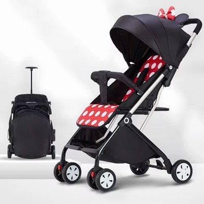 High Landscape 3-in-1 Baby Stroller Travel System Lightweight Bassinet Car Seat
