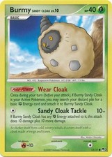 Burmy Sandy Cloak - 12 - Common (Mp) POP Series Promos 7 - Grass Pokémon