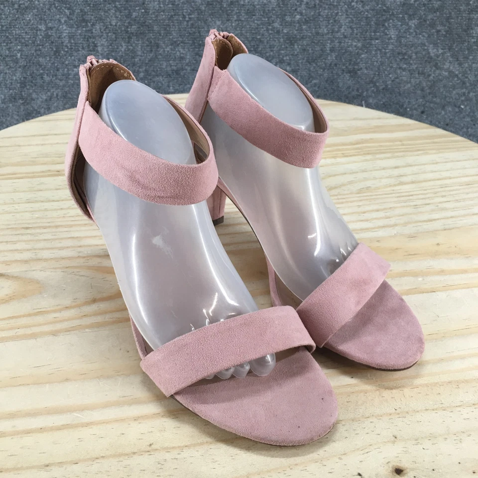 Sandalias Style & Co. Para Mujer 6.5 M Paycee Zapatos de salón Rosa Informales Tacones Cremallera Trasera NUEVAS Foto 3 de 4