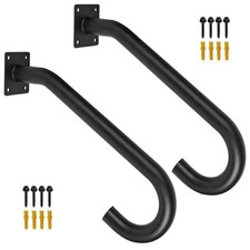2PCS Hand Rails for Outdoor Steps, Outdoor Handrail Safety Grab Bar for Stairs 