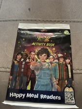 McDonald's Happy Meal Sealed/New Netflix Stranger Things Activity Book 10 2026