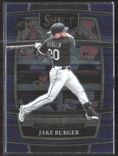 Jake Burger 2022 Panini Select #17 Blue Retail Base Rookie