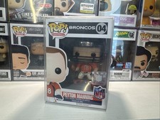 🔥Funko Pop! Football: Broncos - PEYTON MANNING #04 VAULTED PROTECTOR🔥