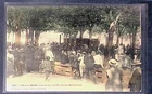 Old postcard VALS les BAINS Ardèche Les Joueurs de Boules aux Quinconces