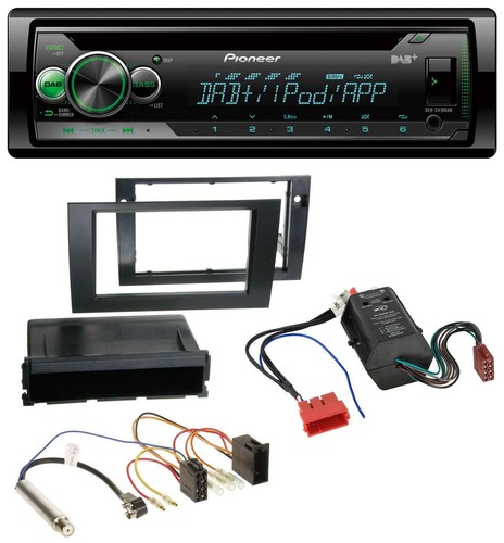 Pioneer USB MP3 DAB AUX CD Autoradio für Audi A4 B6 B7 00-08 Symphony Bose Aktiv