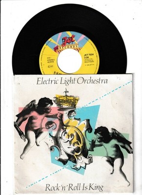 7'' ELECTRIC LIGHT ORCHESTRA (ELO) -  Rock `n Roll Is King