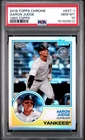 AARON JUDGE 2018 TOPPS CHROME 1983 TOPPS 83T-1 REFRACTOR 🔥 PSA 10 GEM 💎 MINT