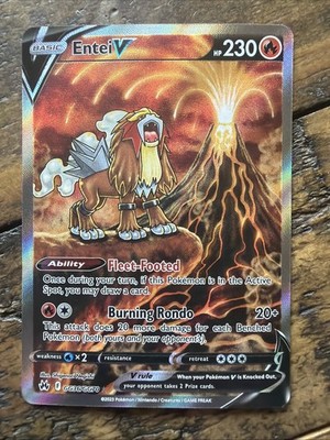 Entei V GG36/GG70 SWSH: Crown Zenith: Galarian Gallery Holo   