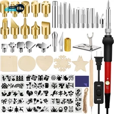Wood Burning Kit for Beginners, 73PCS Professional Wood Burning Pen Accessories