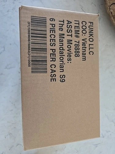 Funko Pop! Vinyl: The Mandalorian Unopened Factory Sealed Case Of 6 Pops