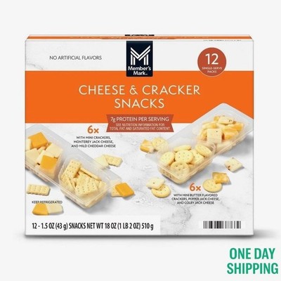 Member's Mark Cheese and Cracker Snacks 12 Pack