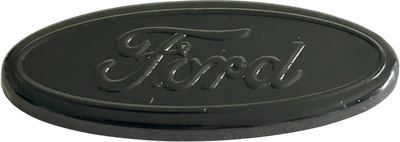 #ad Any Ford 2023 amp; Newer Steering Wheel Logo Full Black Badge All Mustang Explorer $29.95