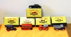 Lot of 5 MATCHBOX ORIGINALS  A Moko Lesney-AUTHENTIC RECREATIONS