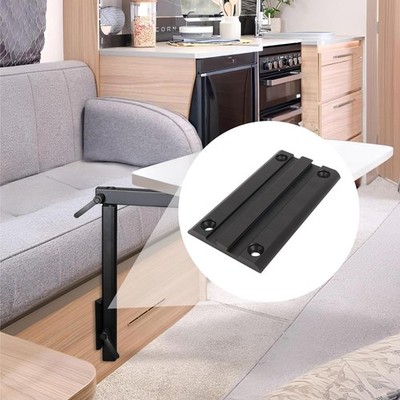 Removable RV Table Leg Bracket Aluminum Alloy Space Saving Table Leg Support SET