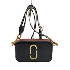 MARC JACOBS M0012007 011 Borsa a tracolla in pelle nera da donna a tracolla...